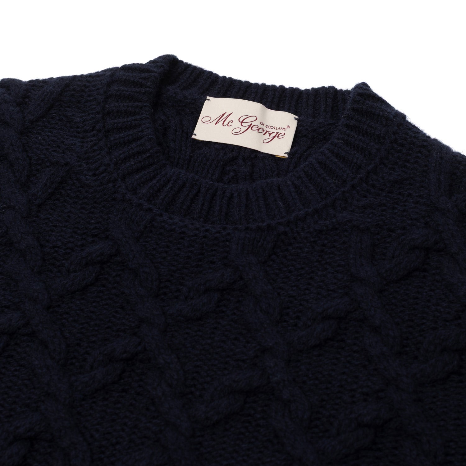 Sweater "Iconic Cable" made from Lambswool and Cashmere - Original Knit